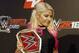 FILE - In this Aug. 18, 2017, file photo, WWE Superstar Alexa Bliss is seen at the WWE 2K18 SummerSlam Kickoff Event in New York. Bliss ditched her skimpy two-piece ring gear that helped make the former WWE champ one of the more alluring wrestlers in the company for a full bodysuit. Performing for the first time in the United Arab Emirates, where strict rules apply to how much of the body a woman can bare in public, Bliss wasn't about to risk offending a nation that was set to have WWE female wrestlers fight on the same card as the men. (Adam Hunger/Invision for 2K Games/AP Images)