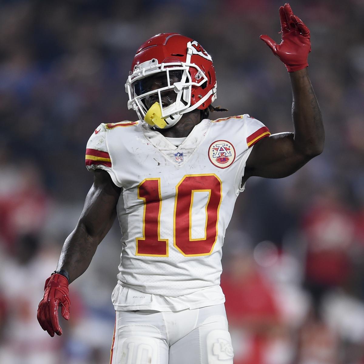 Report: Tyreek Hill Meets with NFL for 8 Hours Amid Child Abuse ...
