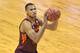 WASHINGTON, DC - MARCH 29: Kerry Blackshear Jr. #24 of the Virginia Tech Hokies takes a foul shot during the East Regional game of the 2019 NCAA Men's Basketball Tournament against the Duke Blue Devils at Capital One Arena on March 29, 2019 in Washington, DC. (Photo by Mitchell Layton/Getty Images)