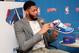 NEW YORK, NEW YORK - JUNE 18: Ruffles, the Official Chip of the NBA, Partners with Six-Time NBA All-Star Anthony Davis in the First-Ever “Chip Deal,” featuring the debut of a custom-designed Ruffles-inspired sneaker, The Ruffles Ridge Tops, and a discussion regarding Davis’ ideas for a limited-edition flavor of Ruffles potato chips. At NBA Store on June 18, 2019 in New York City. (Photo by Astrid Stawiarz/Getty Images for Frito-Lay)