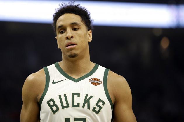 Milwaukee Bucks' Malcolm Brogdon during the first half of an NBA basketball game against the Indiana Pacers Thursday, March 7, 2019, in Milwaukee. (AP Photo/Aaron Gash)