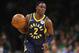 BOSTON, MASSACHUSETTS - APRIL 17: Darren Collison #2 of the Indiana Pacers dribbles against the Boston Celtics during the third quarter of Game Two of Round One of the 2019 NBA Playoffs at TD Garden on April 17, 2019 in Boston, Massachusetts. NOTE TO USER: User expressly acknowledges and agrees that, by downloading and or using this photograph, User is consenting to the terms and conditions of the Getty Images License Agreement. (Photo by Maddie Meyer/Getty Images)
