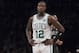 Boston Celtics guard Terry Rozier during a break in action in the first half of an NBA basketball game against the Brooklyn Nets, Saturday, March 30, 2019, in New York. (AP Photo/Mary Altaffer)