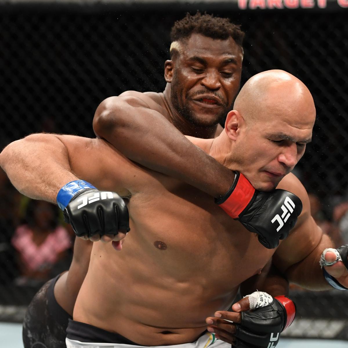 UFC on ESPN 3 Results: Francis Ngannou Beats Junior dos ...