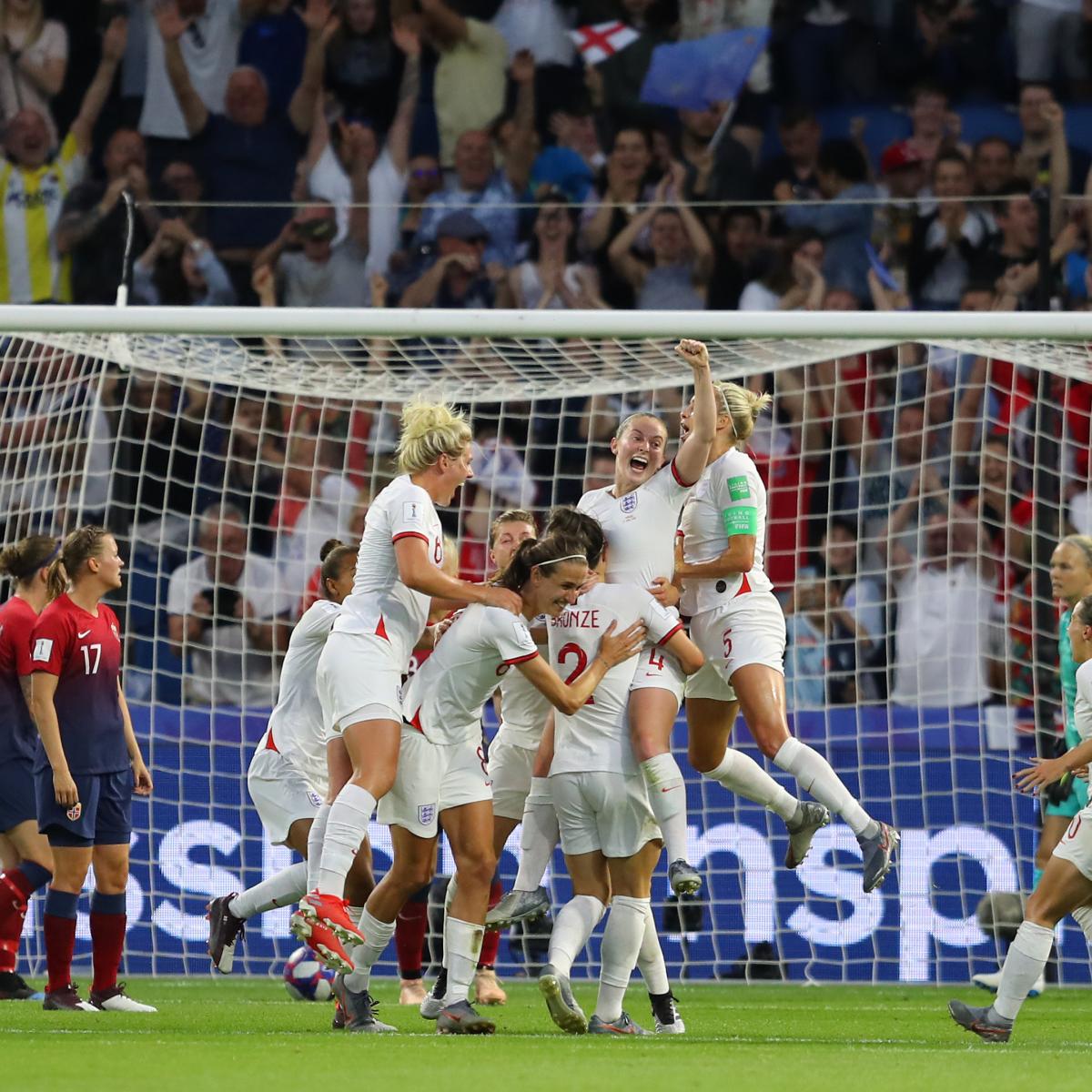 Women's World Cup Schedule 2019 SemiFinals Game Times and LiveStream