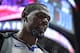 Golden State Warriors forward Kevin Durant paces around the bench during the first half in Game 3 of the team's first-round NBA basketball playoff series against the Los Angeles Clippers on Thursday, April 18, 2019, in Los Angeles. (AP Photo/Mark J. Terrill)