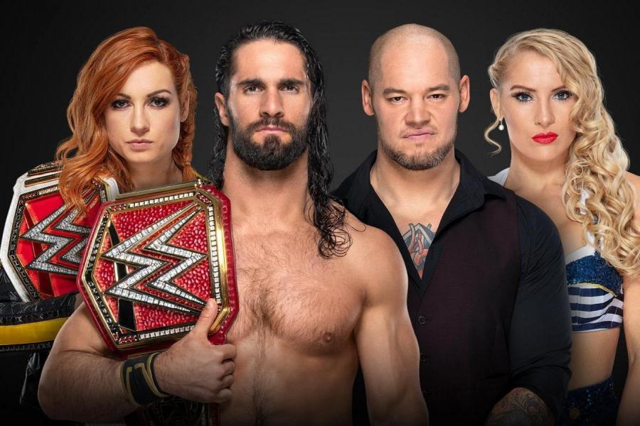 Seth Rollins & Becky Lynch vs. Maria & Mike Kanellis – Mixed Tag