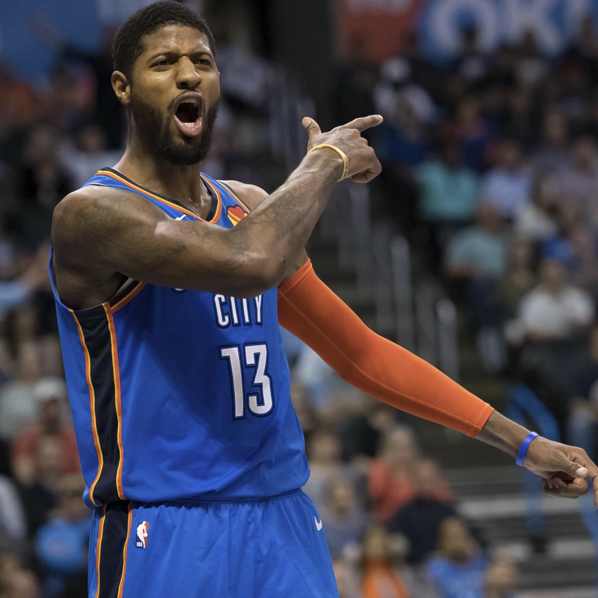 Report: Paul George Traded to Clippers for Danilo Gallinari, 5 1st-Round Picks ...1200 x 1200