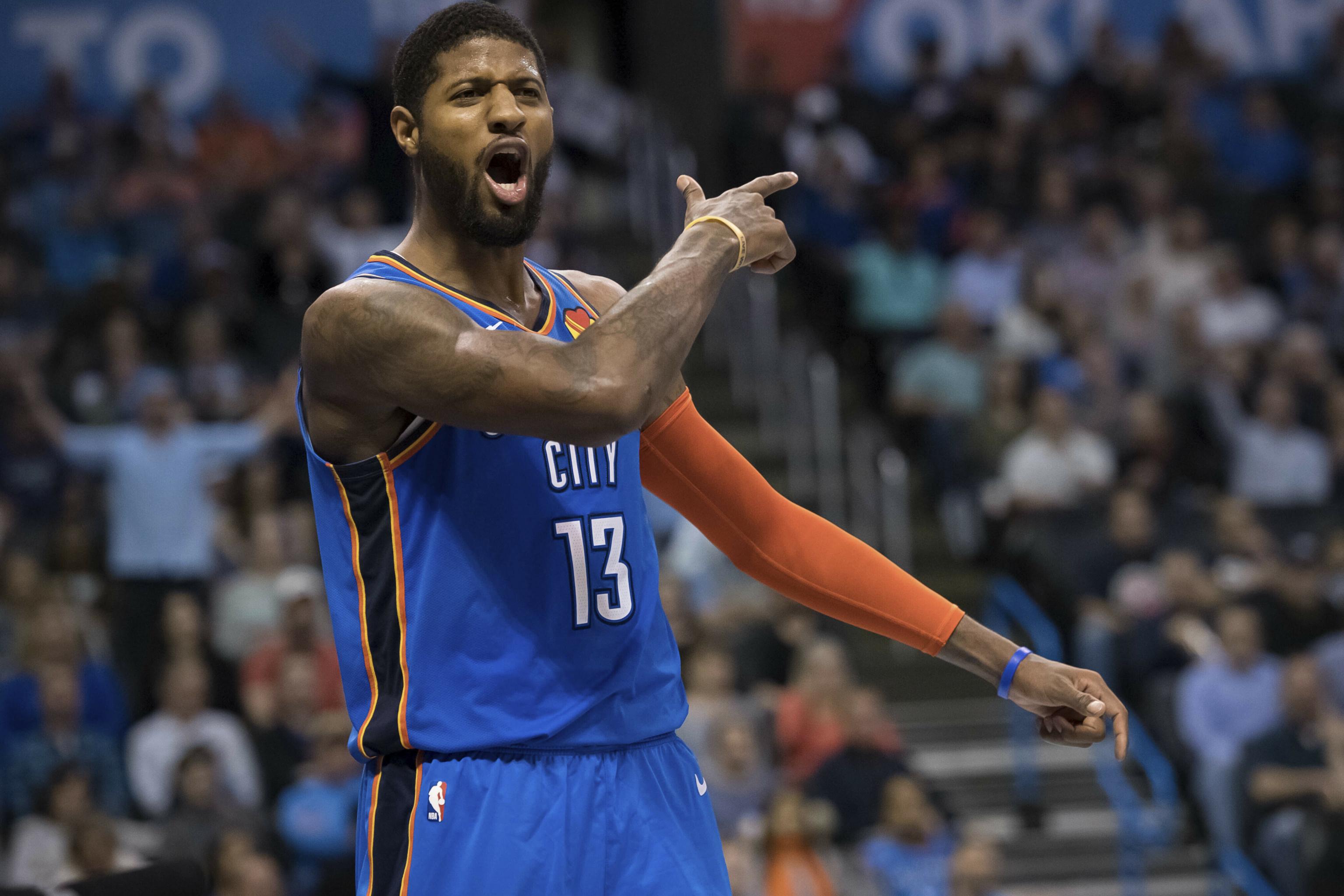 Paul George was well-received in OKC, but nothing like he's about