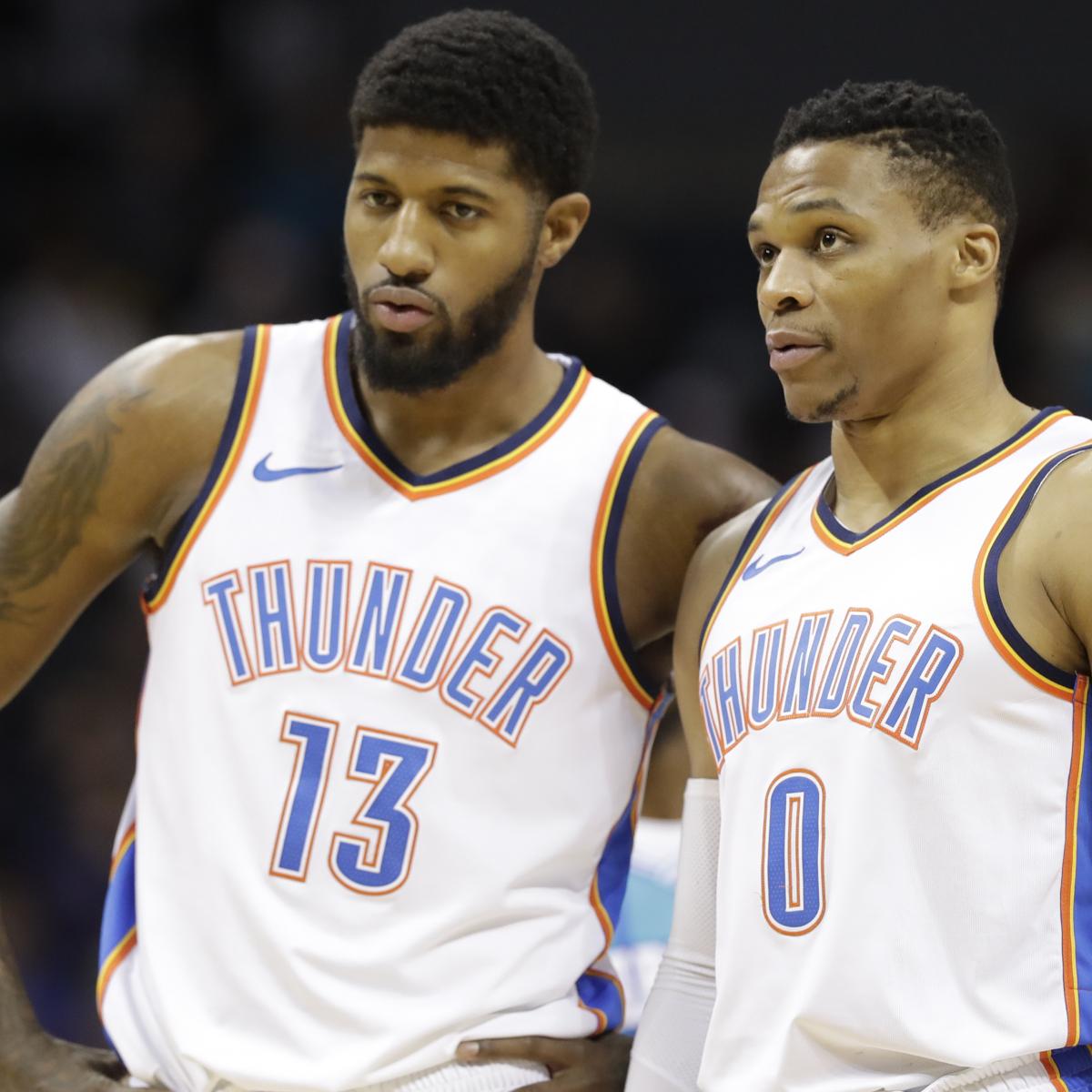 Thunder's Paul George, Russell Westbrook have surgeries