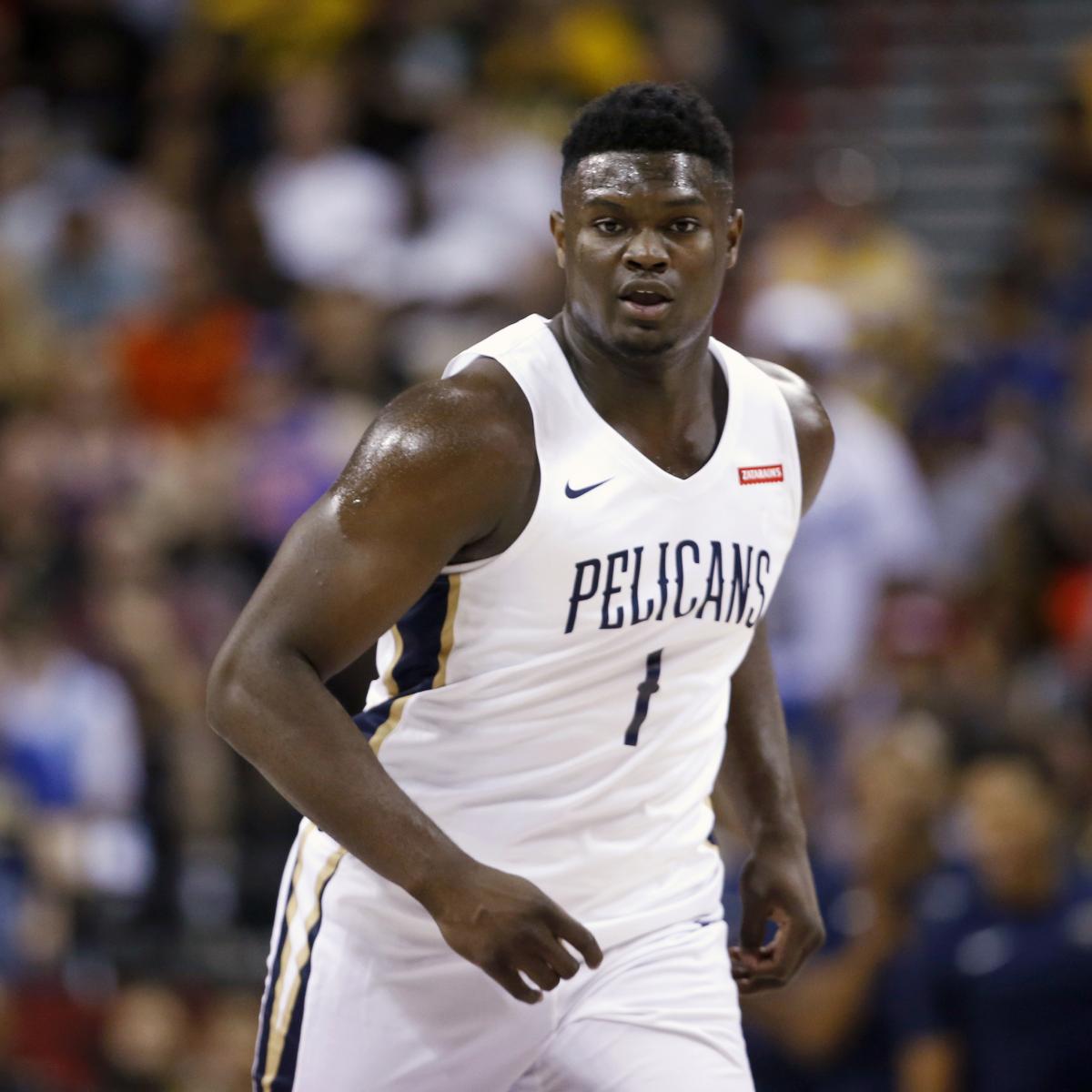 Pelicans' Zion Williamson out for Rest of NBA Summer League with Knee Injury ...