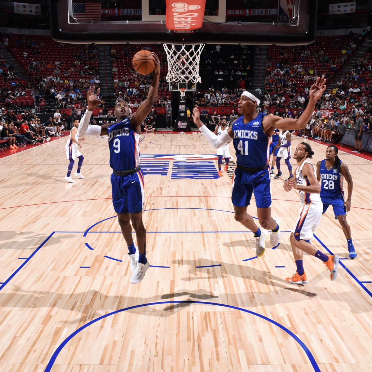 RJ Barrett Struggles Again as Suns Beat Knicks in OT at NBA Summer League | Bleacher ...
