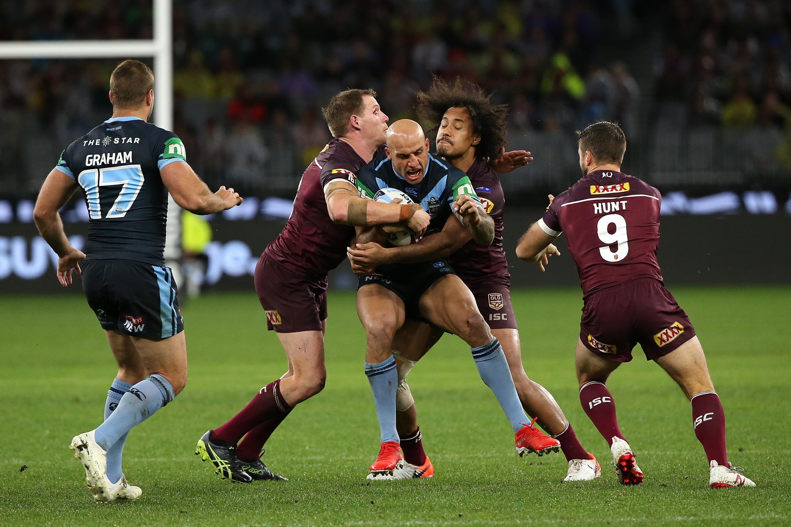 Start state. State of Origin: the Ultimate Battle in Rugby League.