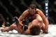 LAS VEGAS, NEVADA - JULY 06: Jorge Masvidal of the United States knocks out Ben Askren of the United States during their UFC 239 Welterweight Bout at T-Mobile Arena on July 06, 2019 in Las Vegas, Nevada. (Photo by Sean M. Haffey/Getty Images)