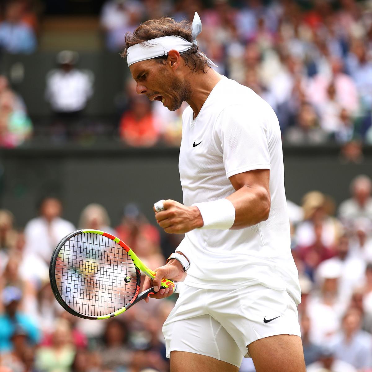 Rafael Nadal Dominant in Win vs. Joao Sousa at 2019 Wimbledon | Bleacher Report ...
