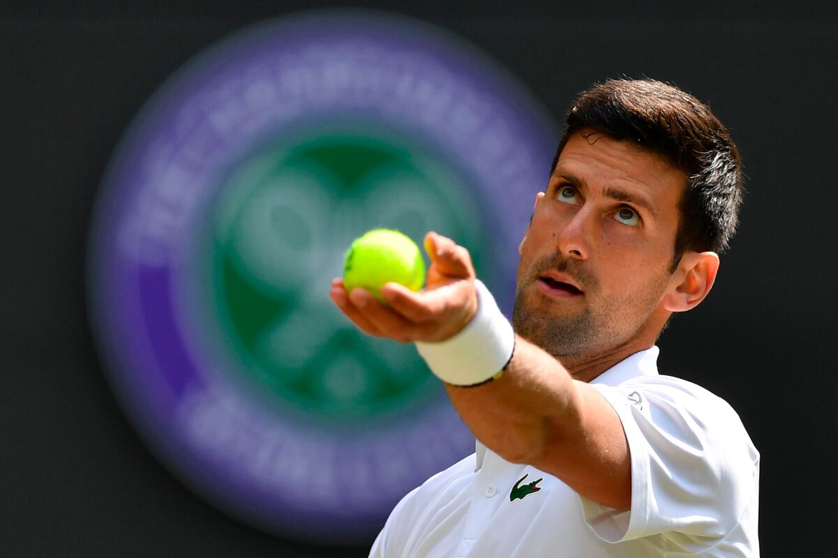 Novak Djokovic Defeats Ugo Humbert at Wimbledon 2019 | Bleacher Report | Latest News, Videos and ...