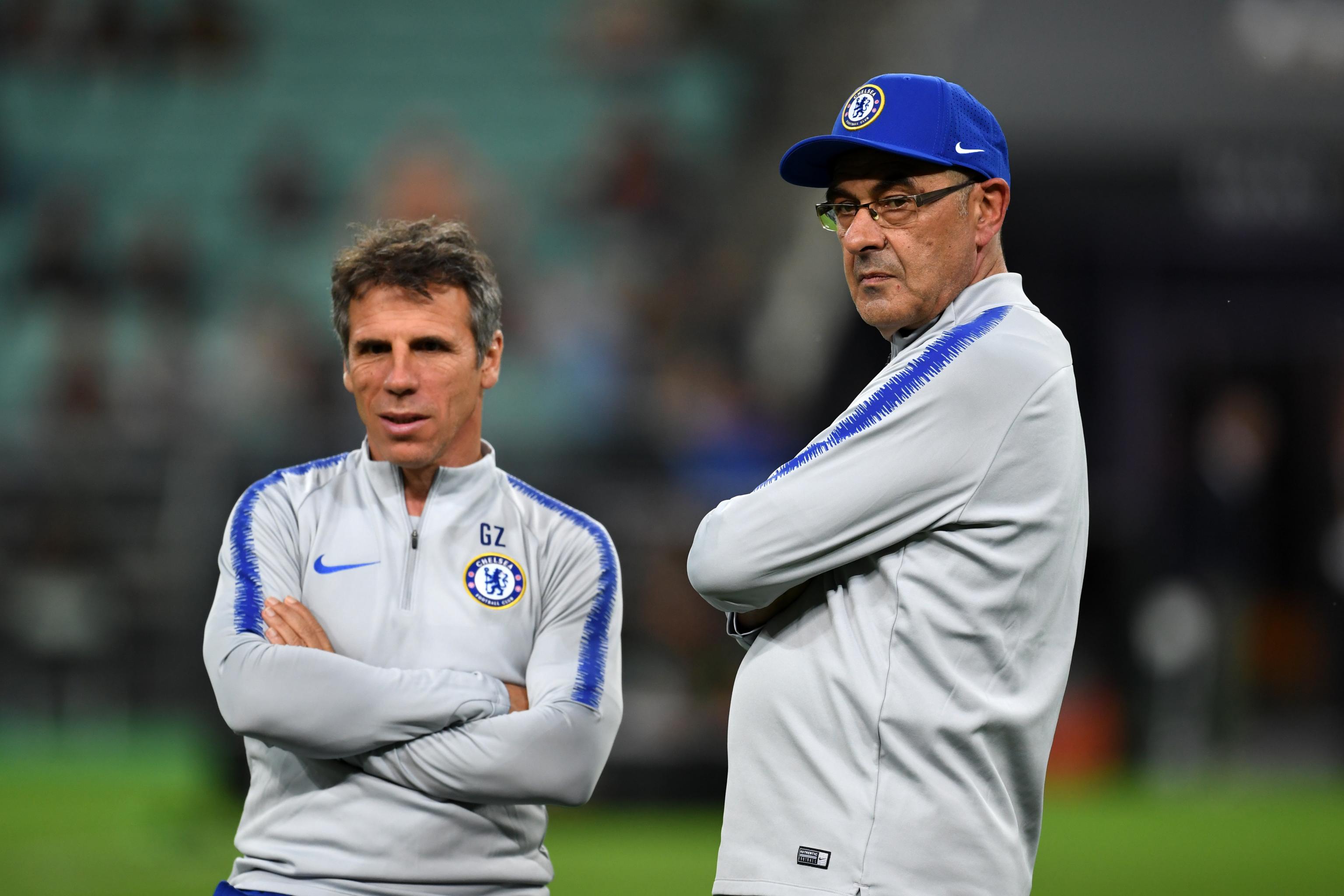 Gianfranco Zola Says Maurizio Sarri Left Chelsea for Juventus Too ...