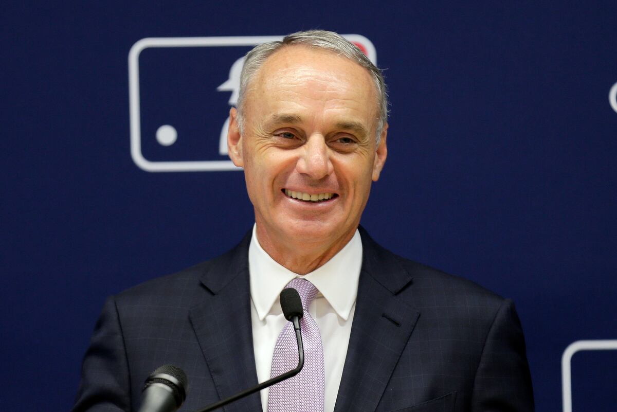 Rob Manfred Denies MLB Wants Juiced Baseballs Calls It a #39 Flaw in