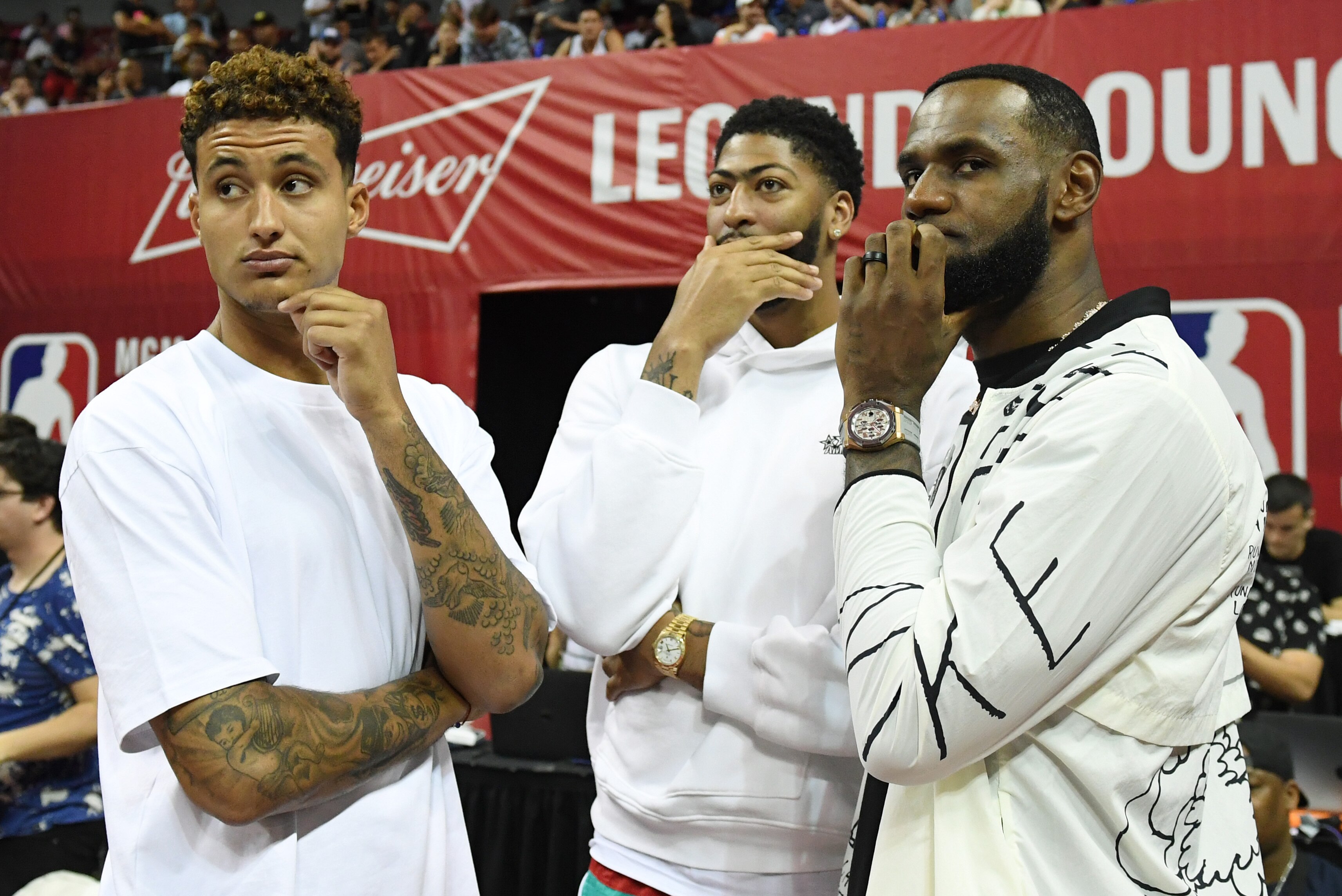 team lebron starting 5