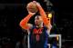 PORTLAND, OREGON - APRIL 23: Russell Westbrook, Oklahoma City Thunder No. 0, shoots the ball in the second half of the fifth quarter-final match of the Western Conference against the Portland Trail Blazers in the playoffs from the NBA 2019 at the Moda Center on April 23, 2019 in Portland, Oregon. The Blazers won 118-115. NOTE TO USER: The user acknowledges and expressly agrees that by downloading and / or using this photo, the user agrees to the Getty Images License Terms and Conditions. (Photo by Steve Dykes / Getty Images)