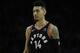 Toronto Raptors' Danny Green in action during an NBA basketball game against the Philadelphia 76ers, Saturday, Dec. 22, 2018, in Philadelphia. (AP Photo/Matt Slocum)