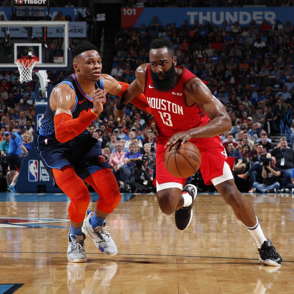 2020 NBA Title Odds: Rockets Line Shifts After Russell Westbrook, Thunder Trade ...