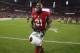 Arizona Cardinals cornerback Patrick Peterson (21) leaves the field after an NFL football game against the San Francisco 49ers, Sunday, Oct. 28, 2018, in Glendale, Ariz. The Cardinals won 18-15. (AP Photo/Rick Scuteri)