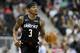 WASHINGTON, DC - APRIL 09: Bradley Beal #3 of the Washington Wizards dribbles the ball against the Boston Celtics in the first half at Capital One Arena on April 09, 2019 in Washington, DC. NOTE TO USER: User expressly acknowledges and agrees that, by downloading and or using this photograph, User is consenting to the terms and conditions of the Getty Images License Agreement. (Photo by Rob Carr/Getty Images)