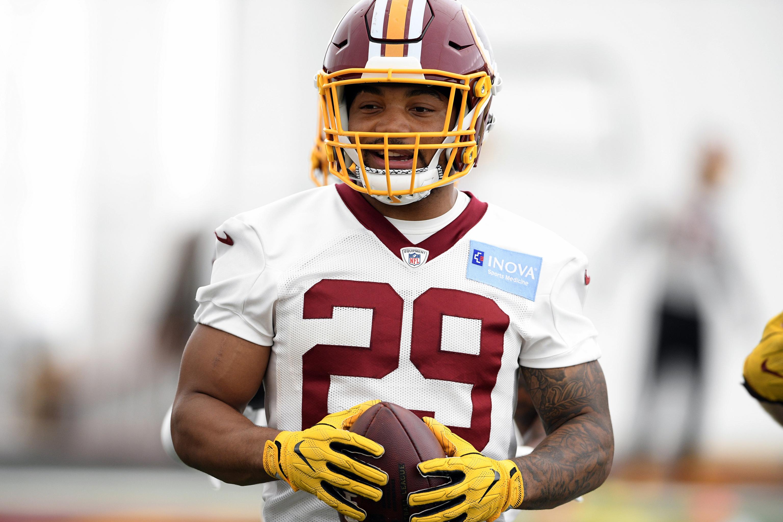 Redskins' Derrius Guice Placed on Season-Ending IR Because of Knee