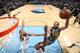 MEMPHIS, TN - MARCH 23: Joakim Noah #55 of the Memphis Grizzlies shoots the ball against the Minnesota Timberwolves on March 23, 2019 at FedExForum in Memphis, Tennessee. NOTE TO USER: User expressly acknowledges and agrees that, by downloading and or using this photograph, User is consenting to the terms and conditions of the Getty Images License Agreement. Mandatory Copyright Notice: Copyright 2019 NBAE (Photo by Joe Murphy/NBAE via Getty Images)