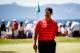 STATELINE, NEVADA - JULY 13: Tony Romo leaves the 18th hole after finishing round 2 of the American Century Championship in the lead at Edgewood Tahoe Golf Course on July 13, 2019 in Stateline, Nevada. (Photo by Jonathan Devich/Getty Images)