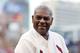 Bob Gibson, a member of the St. Louis Cardinals' 1967 World Series championship team, takes part in a ceremony honoring the 50th anniversary of the victory before the start of a baseball game between the St. Louis Cardinals and the Boston Red Sox Wednesday, May 17, 2017, in St. Louis. (AP Photo/Jeff Roberson)