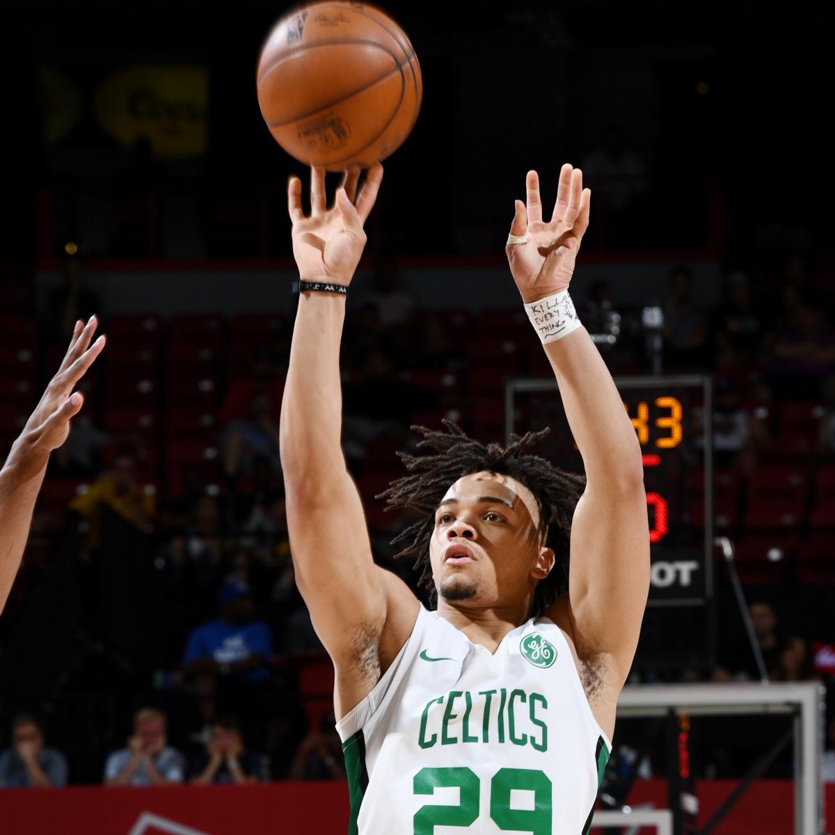 Nba Summer League 2019 Carsen Edwards Knicks Rj Barrett Erupt Saturday Bleacher Report Latest News Videos And Highlights