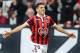 Nice's Algerian defender Youcef Atal celebrates afte scoring a goal during the French L1 football match between Nice (OGCN) and Strasbourg (RCSA) on March 3, 2019, at the Allianz Riviera stadium in Nice, southeastern France. (Photo by VALERY HACHE / AFP) (Photo credit should read VALERY HACHE/AFP/Getty Images)