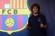 TOPSHOT - Barcelona's new French forward Antoine Griezmann poses during a photocall in Barcelona on July 13, 2019 on the eve of his official presentation by the Spanish football club. (Photo by LLUIS GENE / AFP) (Photo credit should read LLUIS GENE/AFP/Getty Images)
