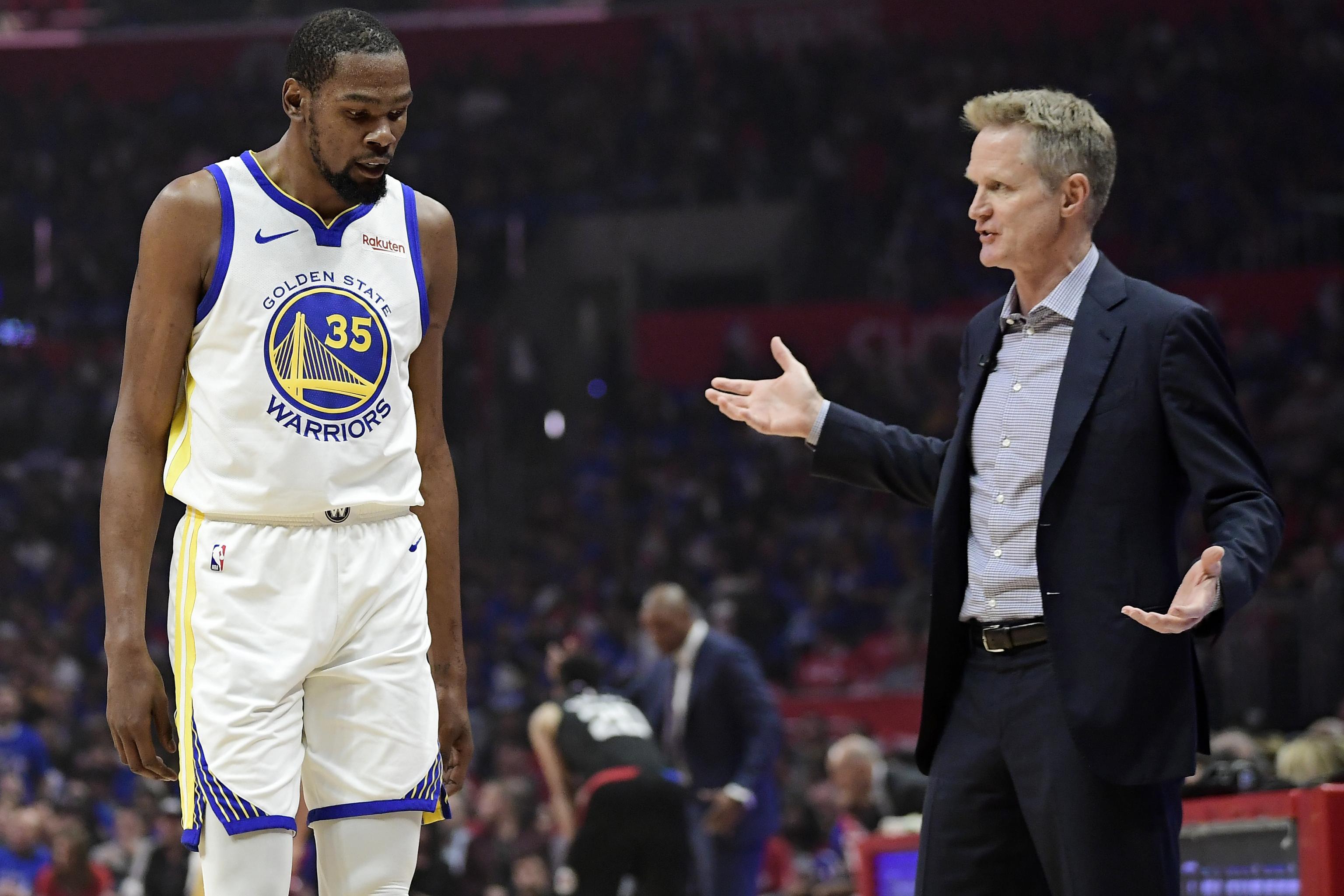 Kevin Durant is happy in Brooklyn, unhappy with Bay Area reporters