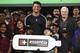 IMAGE DISTRIBUTED FOR ESSENTIA- MVP Quarterback Patrick Mahomes II joins Essentia at After School All Stars Leadership University on Monday, June 24, 2019 in Los Angeles. (Matt Sayles/AP Images for Essentia)