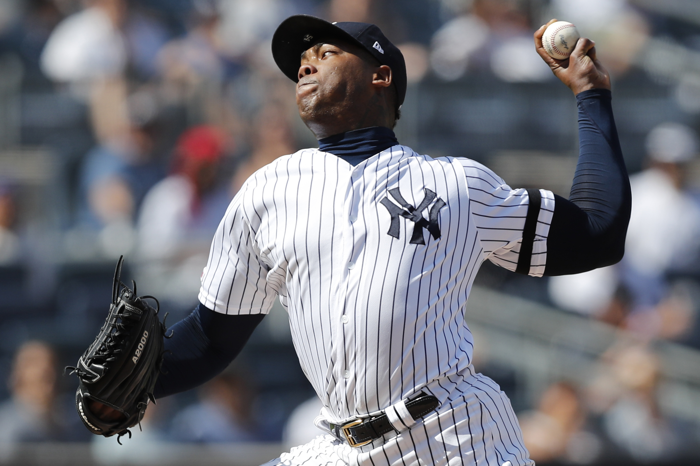 Aroldis Chapman may be the best pitcher in baseball . . . and he's