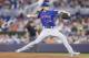 MIAMI, FLORIDA - JULY 13: Noah Syndergaard #34 of the New York Mets delivers a pitch in the first inning against the Miami Marlins at Marlins Park on July 13, 2019 in Miami, Florida. (Photo by Michael Reaves/Getty Images)