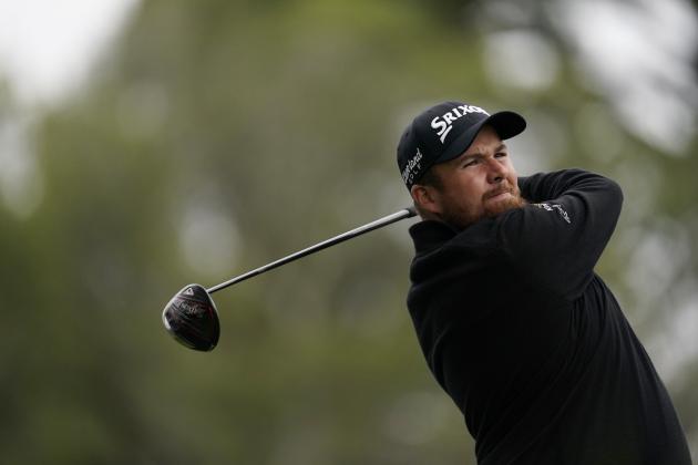 Shane Lowry, of Ireland, watches his tee shot on the second hole during the first round of the U.S. Open Championship golf tournament, Thursday, June 13, 2019, in Pebble Beach, Calif. (AP Photo/Carolyn Kaster)