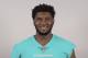 FILE - This is a 2019 file photo showing Kendrick Norton of the Miami Dolphins NFL football team. Dolphins defensive tackle Kendrick Norton suffered multiple injuries in a car crash near Miami that required his left arm to be amputated. Sports agent Malki Kawa confirmed the injuries in a tweet on Thursday morning, July 4, 2019. (AP Photo/File)