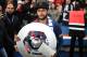 Paris Saint-Germain's Brazilian forward Neymar celebrates with the champion's trophy at the end of the French L1 football match between Paris Saint-Germain (PSG) and Dijon at the Parc des Princes stadium in Paris on May 18, 2019. (Photo by FRANCK FIFE / AFP) (Photo credit should read FRANCK FIFE/AFP/Getty Images)