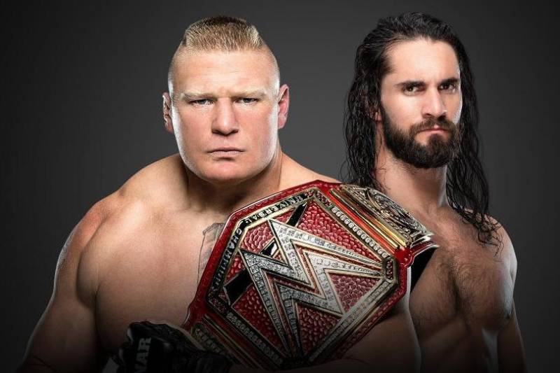 Seth Rollins Beats Brock Lesnar, Wins Universal Title at WWE ...