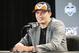 Missouri quarterback Drew Lock at a press conference after the Denver Broncos selected Lock during the second round of the NFL football draft, Friday, April 26, 2019, in Nashville, Tenn. (AP Photo/Vera Nieuwenhuis)