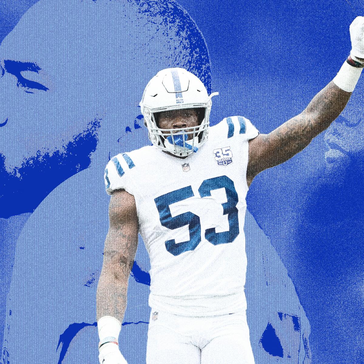 Maniac becomes the fastest player to 300 tackles : Colts