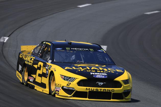 LOUDON, NEW HAMPSHIRE - JULY 19: Brad Keselowski, driver of the #2 Alliance Truck Parts Ford, practices for the Monster Energy NASCAR Cup Series Foxwoods Resort Casino 301 at New Hampshire Motor Speedway on July 19, 2019 in Loudon, New Hampshire. (Photo by Chris Trotman/Getty Images)