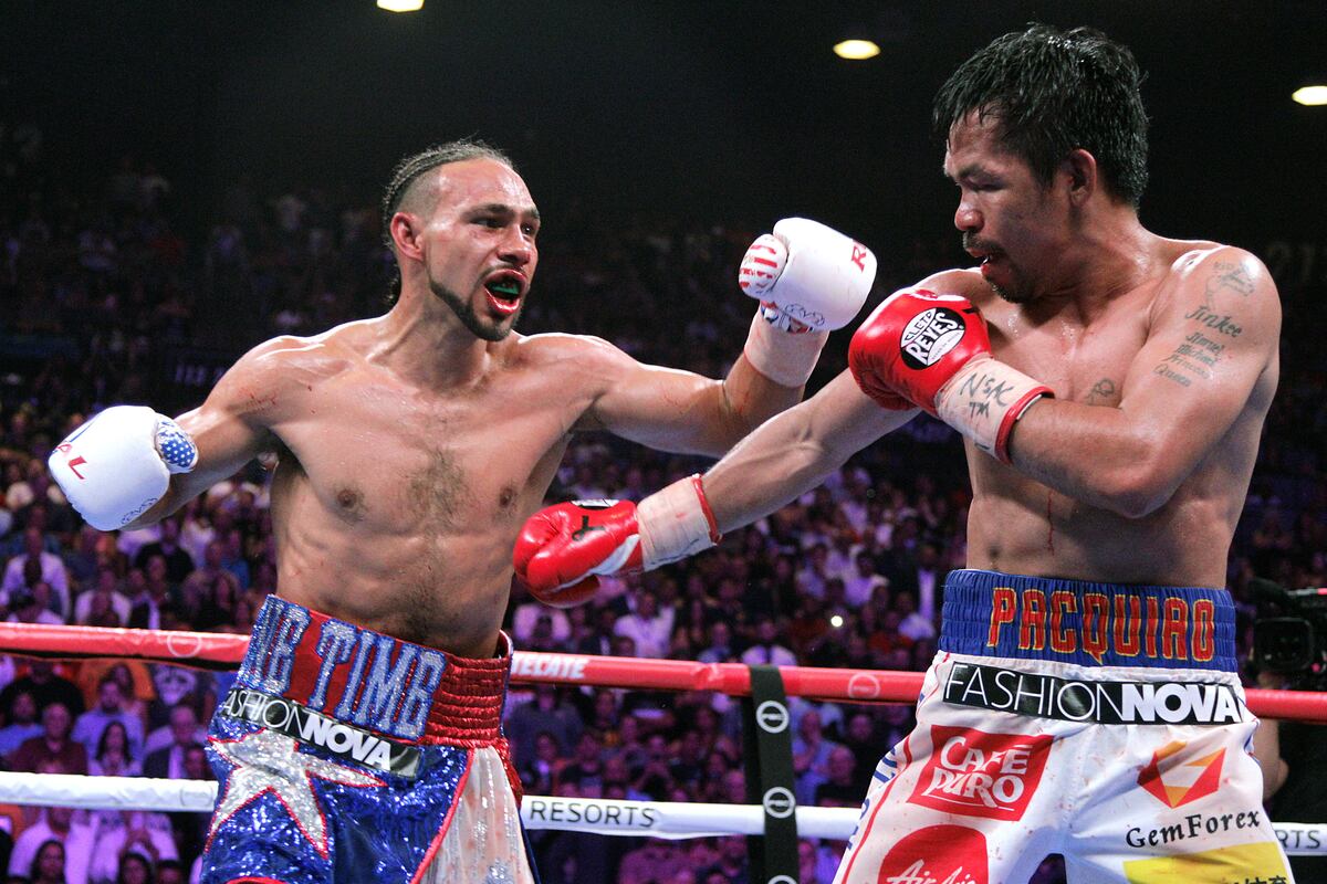Keith Thurman on Manny Pacquiao's Next Fight 'I Would Love the Rematch