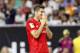 HOUSTON, TEXAS - JULY 20: Robert Lewandowski #9 of Bayern Munich reacts against Real Madrid in the 2019 International Champions Cup at NRG Stadium on July 20, 2019 in Houston, Texas. (Photo by Tim Warner/International Champions Cup/Getty Images)