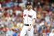 BOSTON, MASSACHUSETTS - JULY 18: Starting pitcher Chris Sale #41 of the Boston Red Sox walks of the mound at the top of the fifth inning of the game against the Toronto Blue Jays at Fenway Park on July 18, 2019 in Boston, Massachusetts. (Photo by Omar Rawlings/Getty Images)