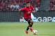 SINGAPORE, SINGAPORE - JULY 20: Manchester United's Jesse Lingard control the ball during the 2019 International Champions Cup match between Manchester United and FC Internazionale at the Singapore National Stadium on July 20, 2019 in Singapore. (Photo by Ivan Shum - Clicks Images/Getty Images)